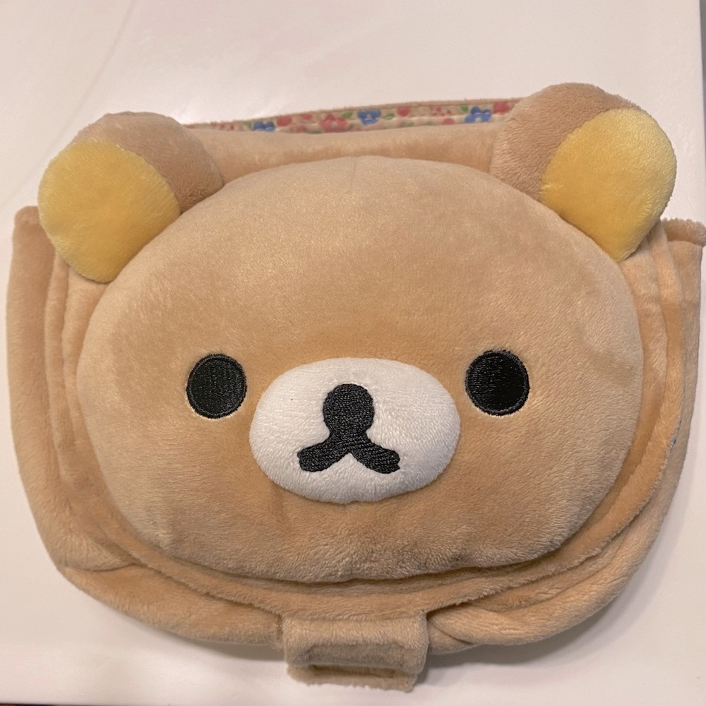 Rilakkuma Head Plush Handbag